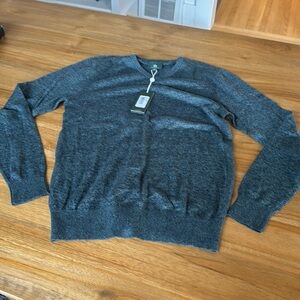 AG Green V neck Sweater